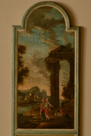 Tall 18th Century Trumeau mirror