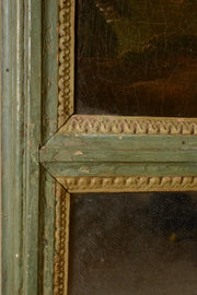 Tall 18th Century Trumeau mirror