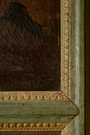 Tall 18th Century Trumeau mirror