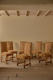 Set of 6 Early 20th century Spanish dining chairs