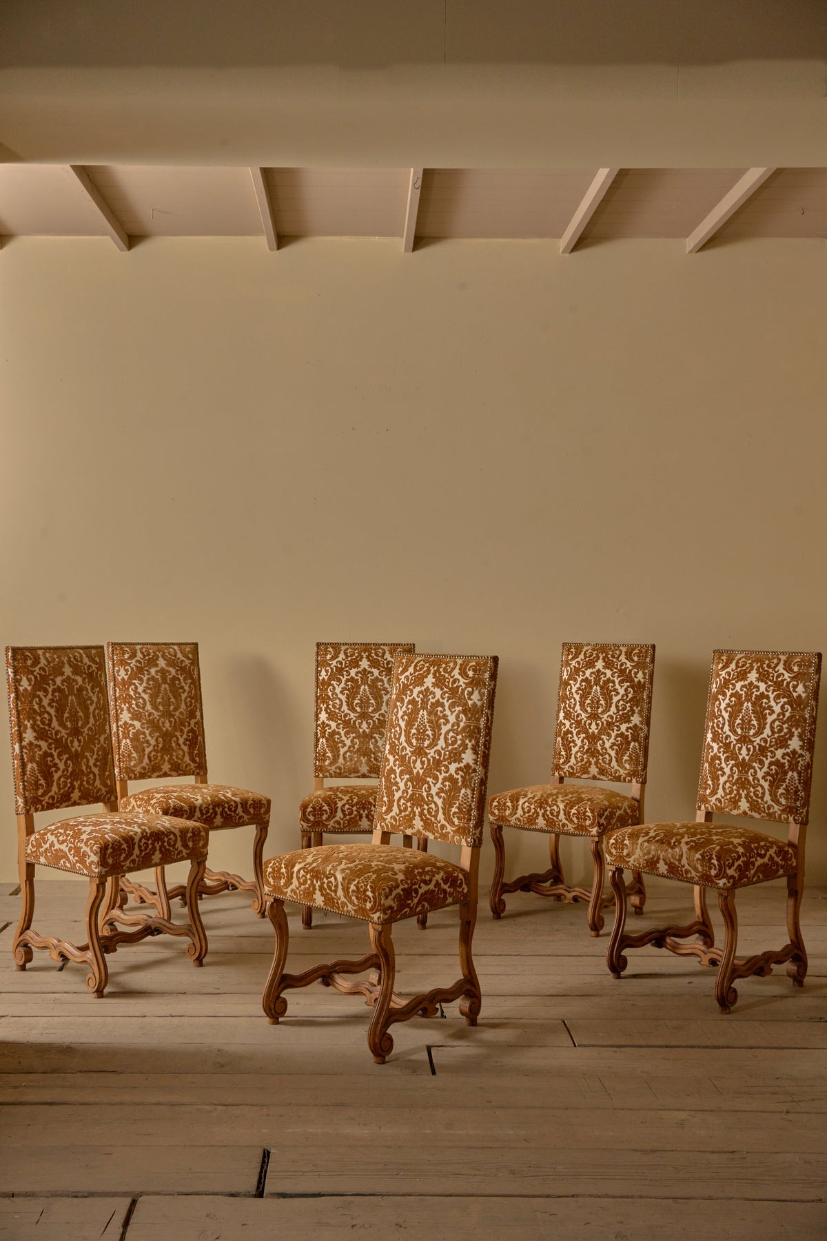 Set of 6 Early 20th century Spanish dining chairs