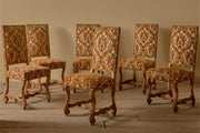Set of 6 Early 20th century Spanish dining chairs