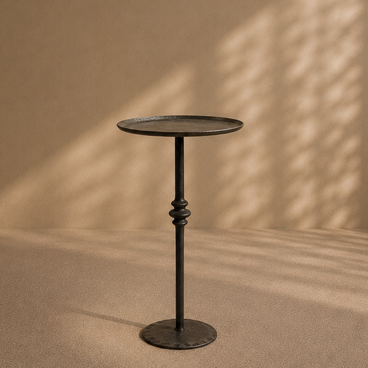 The 'Brokkr' Martini table - Ring swage - TallBoy Interiors