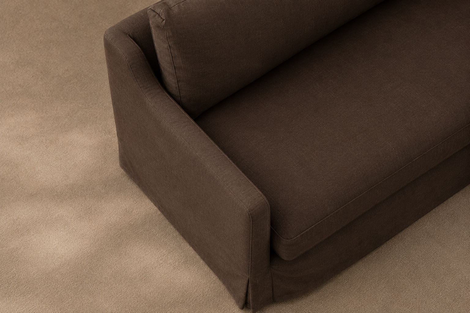 'The Conrad' skirted Sofa - 1.8m - TallBoy Interiors