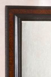 Very large 19th century ebonised and walnut Italian mirror - TallBoy Interiors