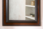 Very large 19th century ebonised and walnut Italian mirror - TallBoy Interiors