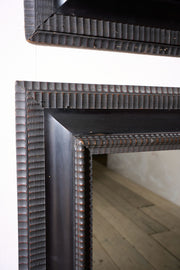 Very large pair of 19th century Ebonised Italian wall mirrors - TallBoy Interiors