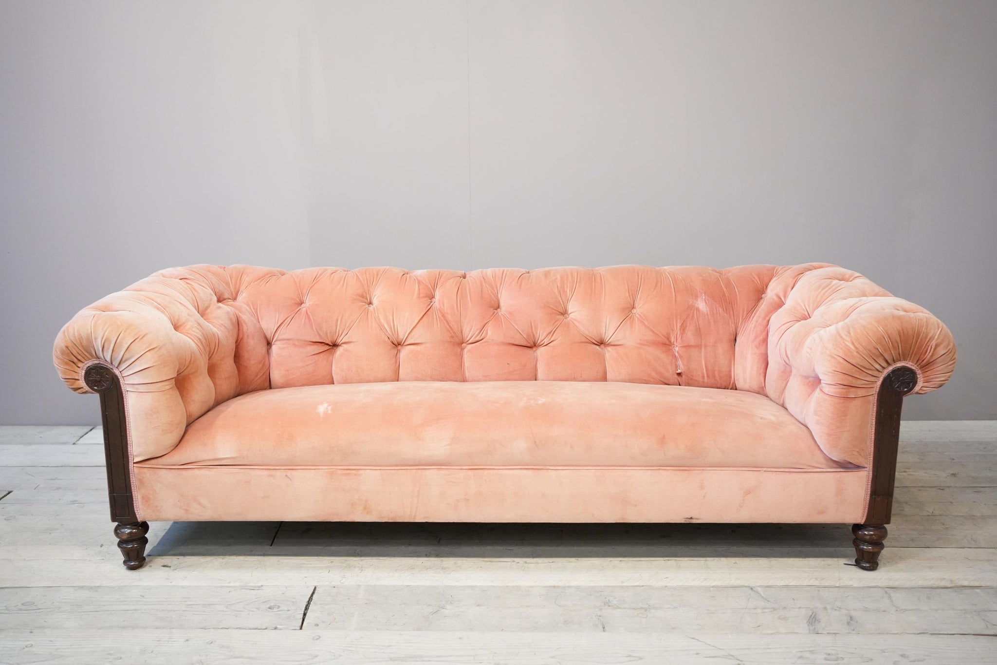 19th century Aesthetic movement chesterfield sofa