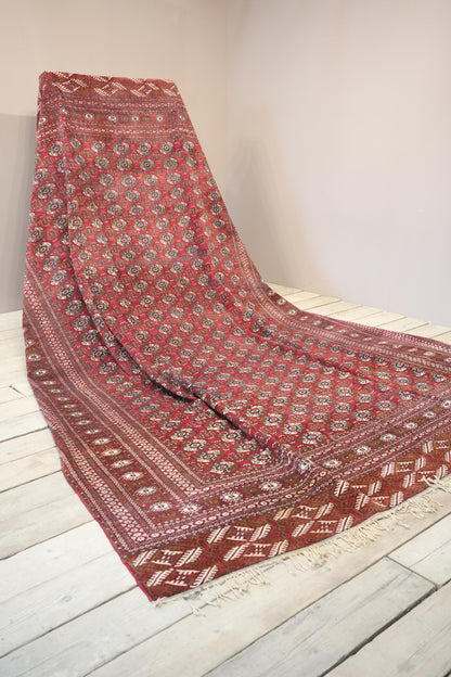 Huge early 20th century Bokhara carpet
