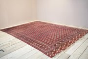 Huge early 20th century Bokhara carpet