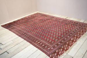 Huge early 20th century Bokhara carpet
