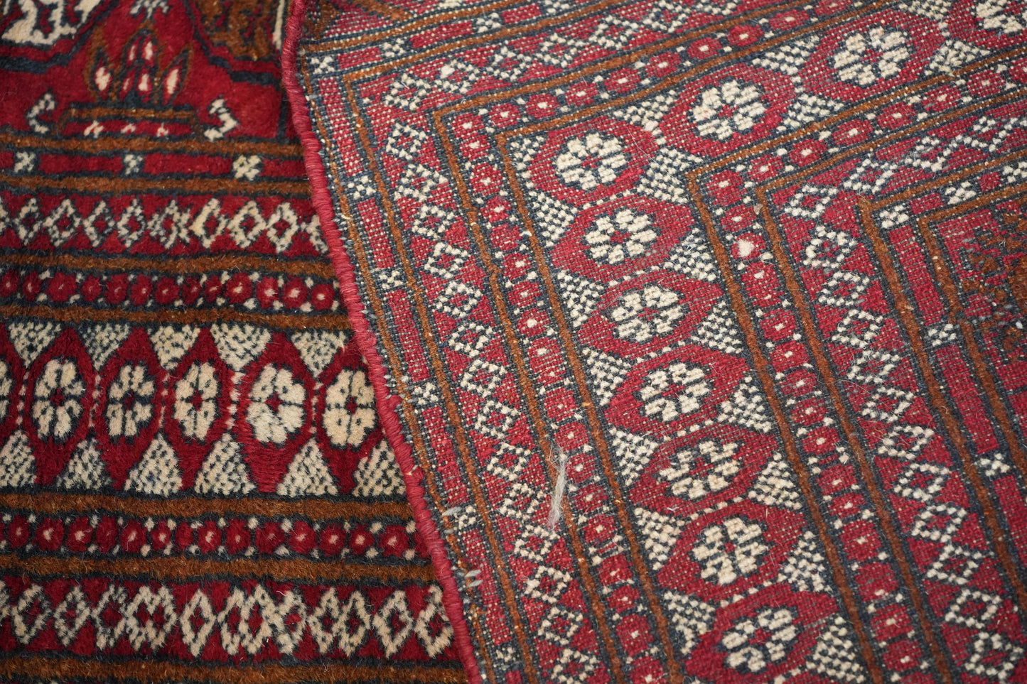 Huge early 20th century Bokhara carpet