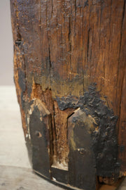 RESERVED 17th century carved oak Statue of a saint - TallBoy Interiors