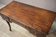 Georgian mahogany writing table