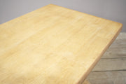 Mid 20th century oak and pine dining table - TallBoy Interiors