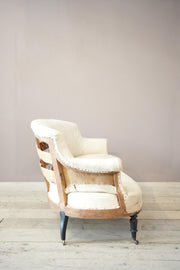 Napoleon III Kidney shaped sofa - TallBoy Interiors