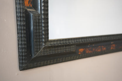 19th century Italian ebonised mirror No2