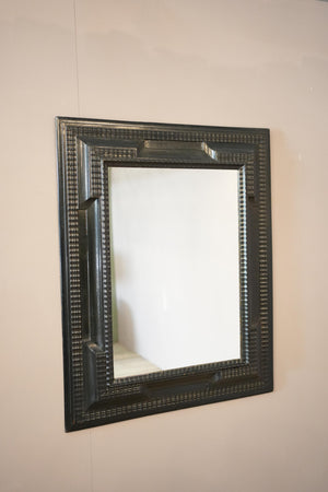 19th century Italian ebonised mirror No3