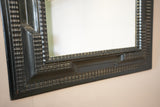 19th century Italian ebonised mirror No3