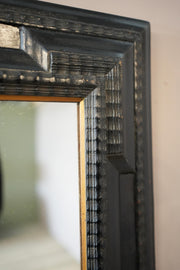 19th century Italian Ebonised mirror No4 - TallBoy Interiors