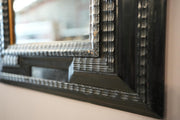 19th century Italian Ebonised mirror No4 - TallBoy Interiors