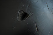 20th century Wabi sabi ebonised naturalistic coffee table