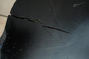 20th century Wabi sabi ebonised naturalistic coffee table