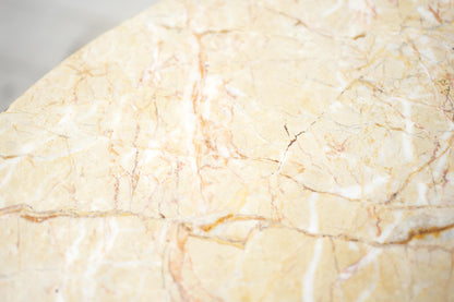 19th century French empire Marble gueridon table