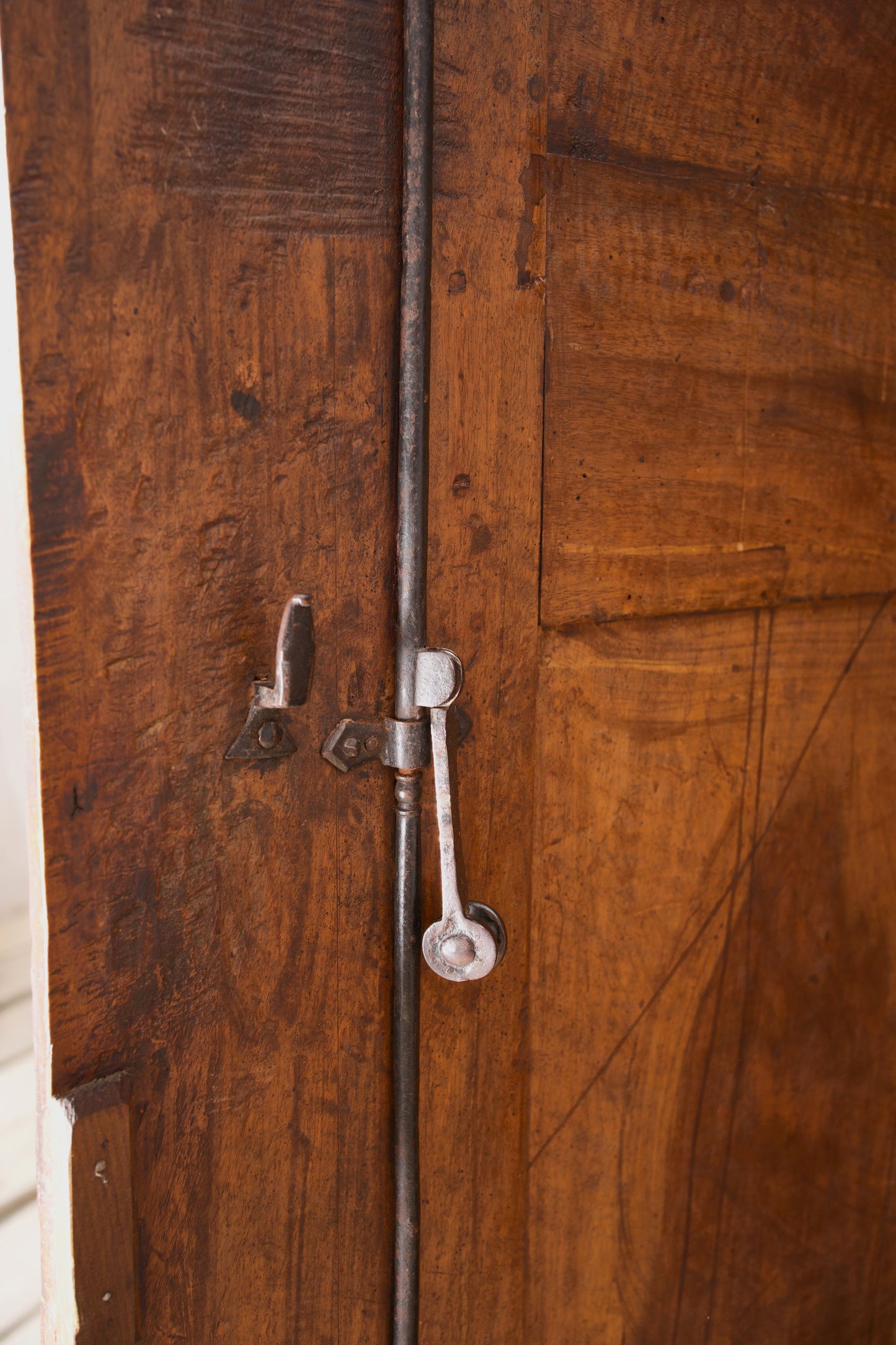 18th century French walnut Marriage cupboard