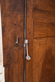 18th century French walnut Marriage cupboard