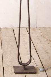 20th century French brutalist floor lamp