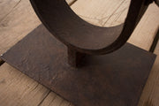 20th century French brutalist floor lamp