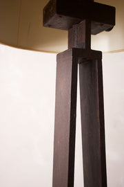 20th century French brutalist floor lamp