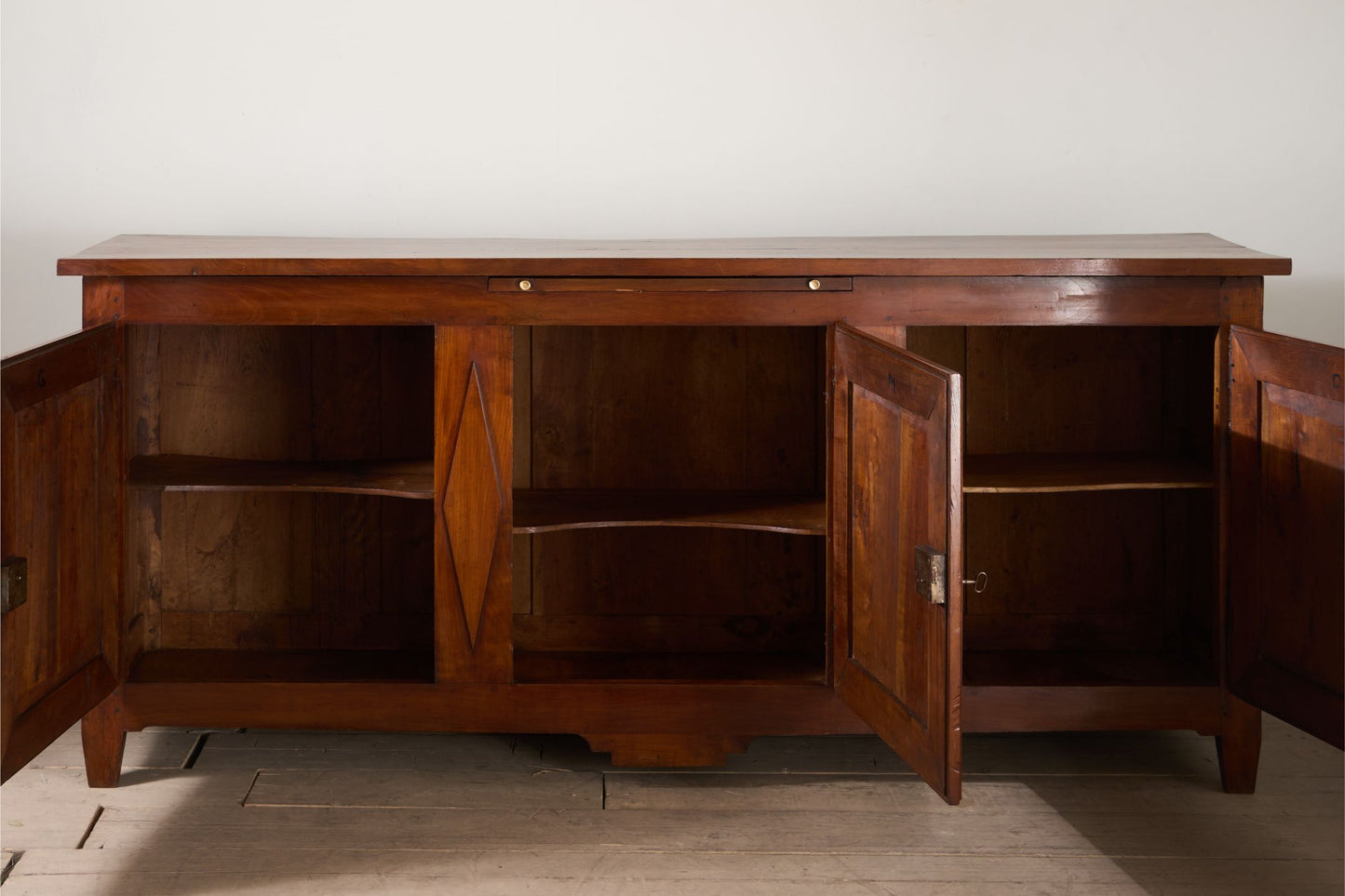 19th Century Solid cherrywood sideboard