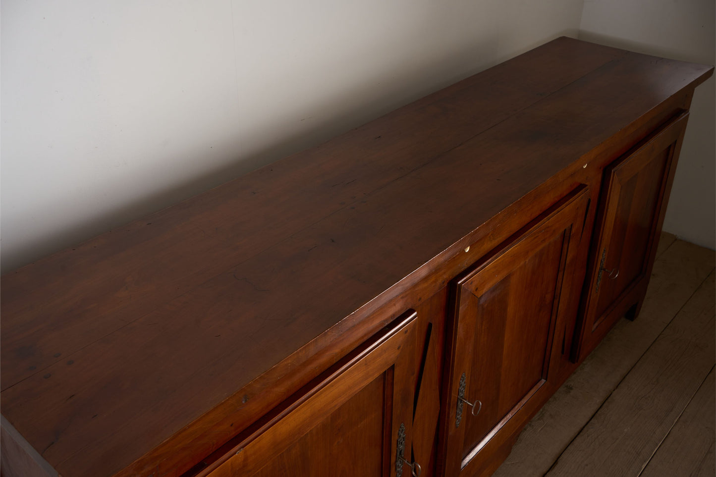 19th Century Solid cherrywood sideboard
