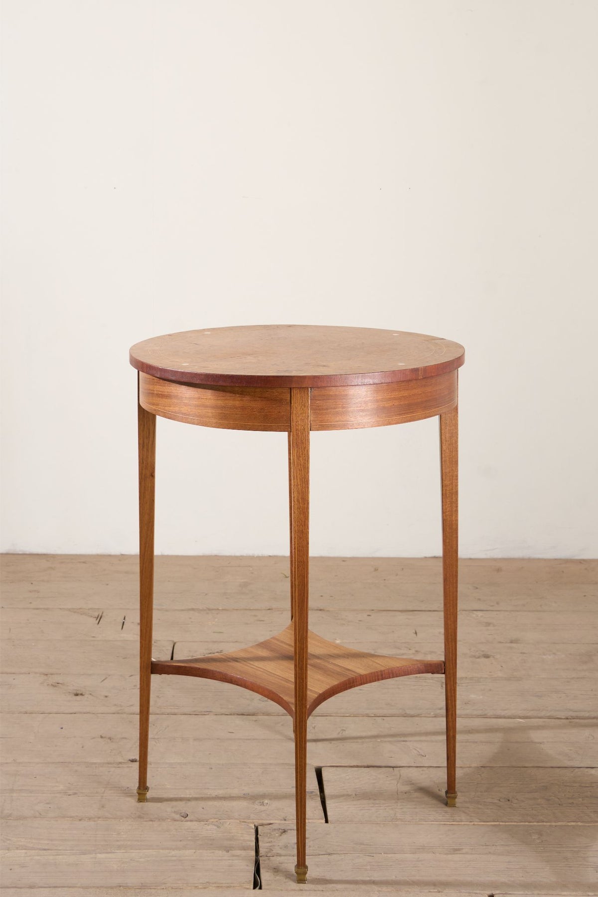 20th century Burr walnut Gueridon table - TallBoy Interiors