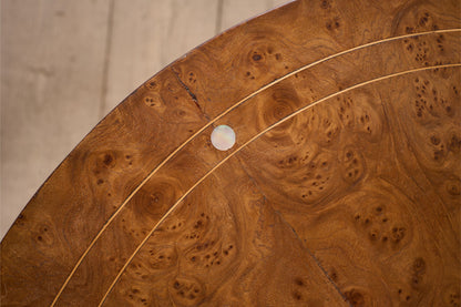 20th century Burr walnut Gueridon table