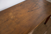 19th century 3m Single slab Walnut top Italian table - TallBoy Interiors