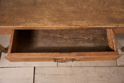 19th century 3m Single slab Walnut top Italian table - TallBoy Interiors