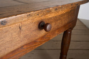 19th century French oak farmhouse dining table - TallBoy Interiors