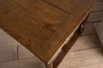 19th century French oak farmhouse dining table - TallBoy Interiors