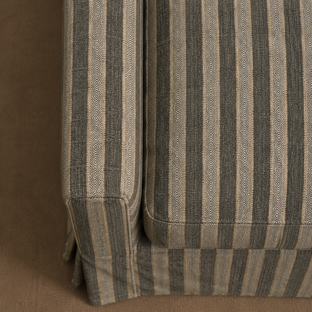 'The Conrad' skirted Sofa - 3m - TallBoy Interiors