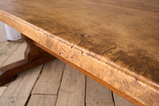 2.5m 19th century Solid walnut dining table