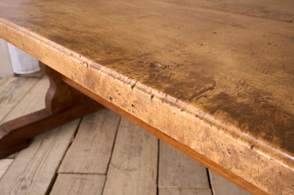 2.5m 19th century Solid walnut dining table