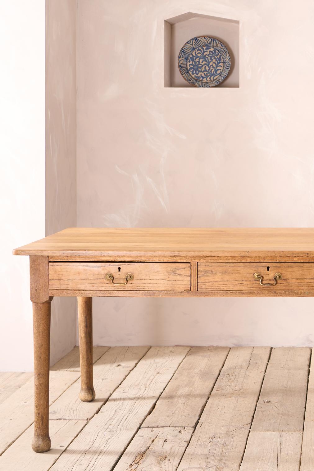 Early 20th century Oak bakers table