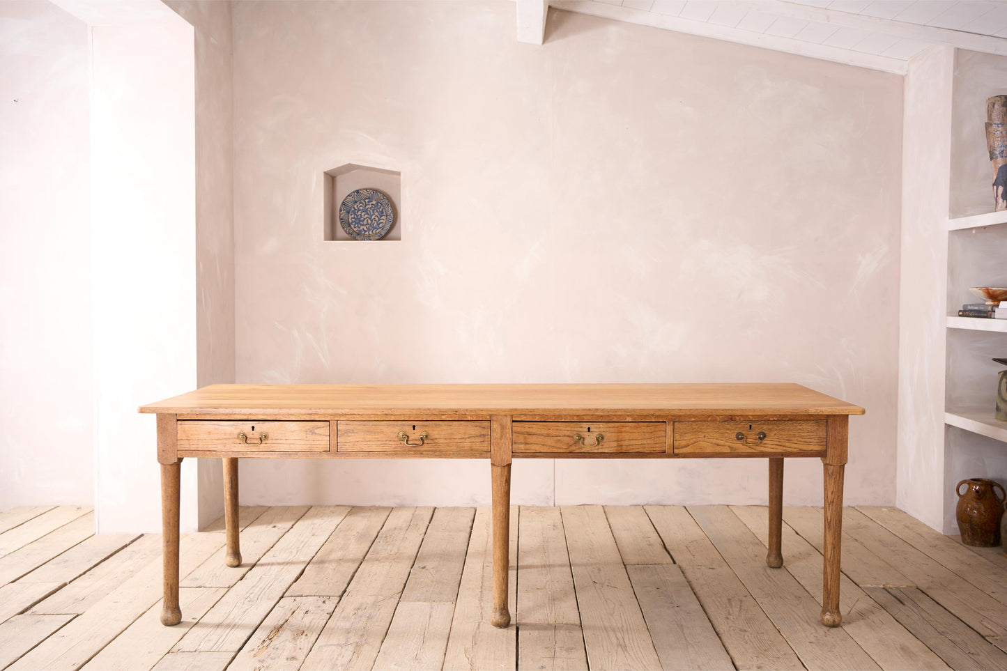 Early 20th century Oak bakers table