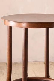 20th century Fischel Bentwood side table