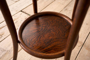 20th century Fischel Bentwood side table
