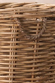 RESERVED Huge early 20th century Wicker mill basket - TallBoy Interiors