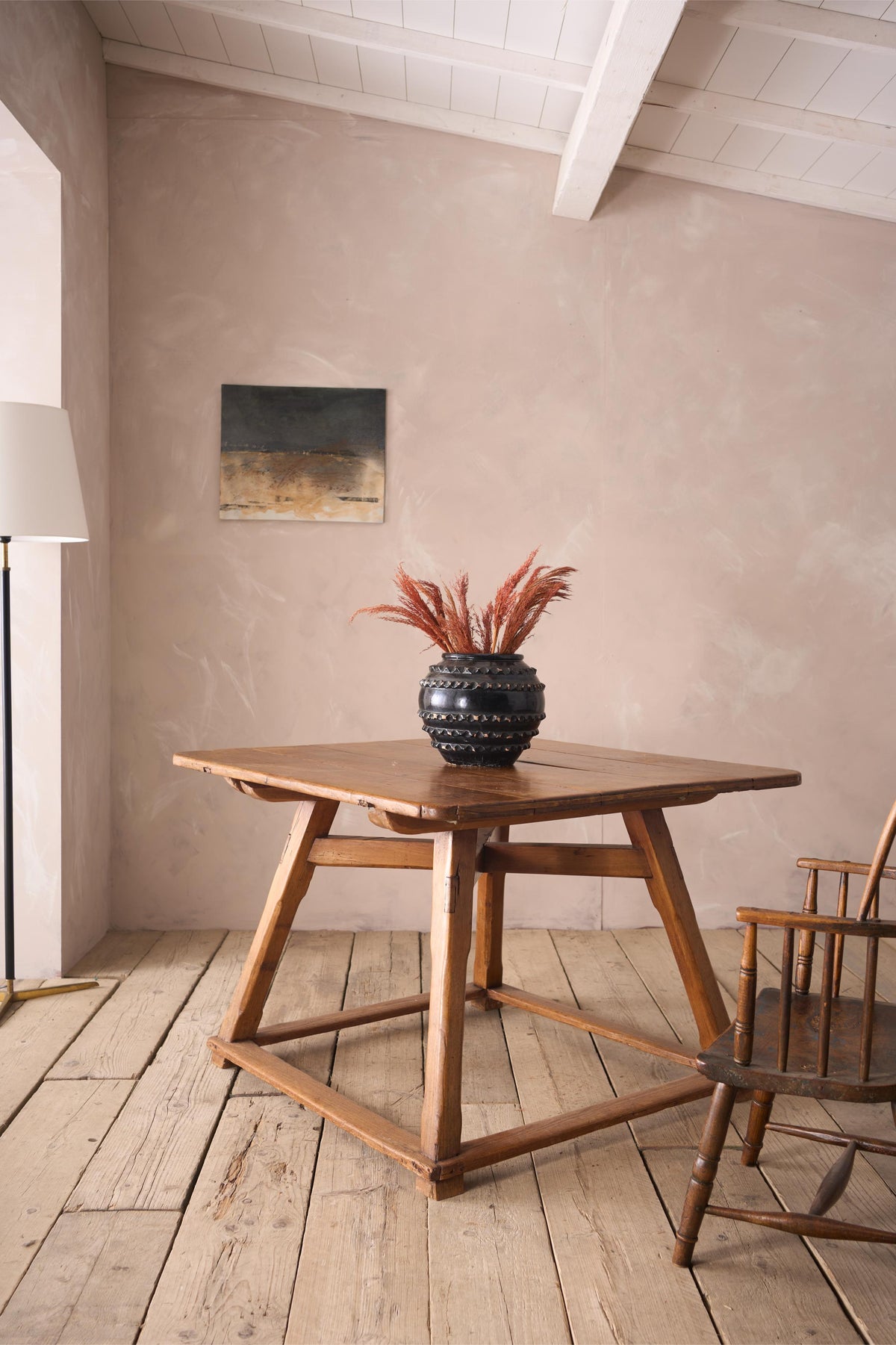 19th century French Cherrywood centre table - TallBoy Interiors